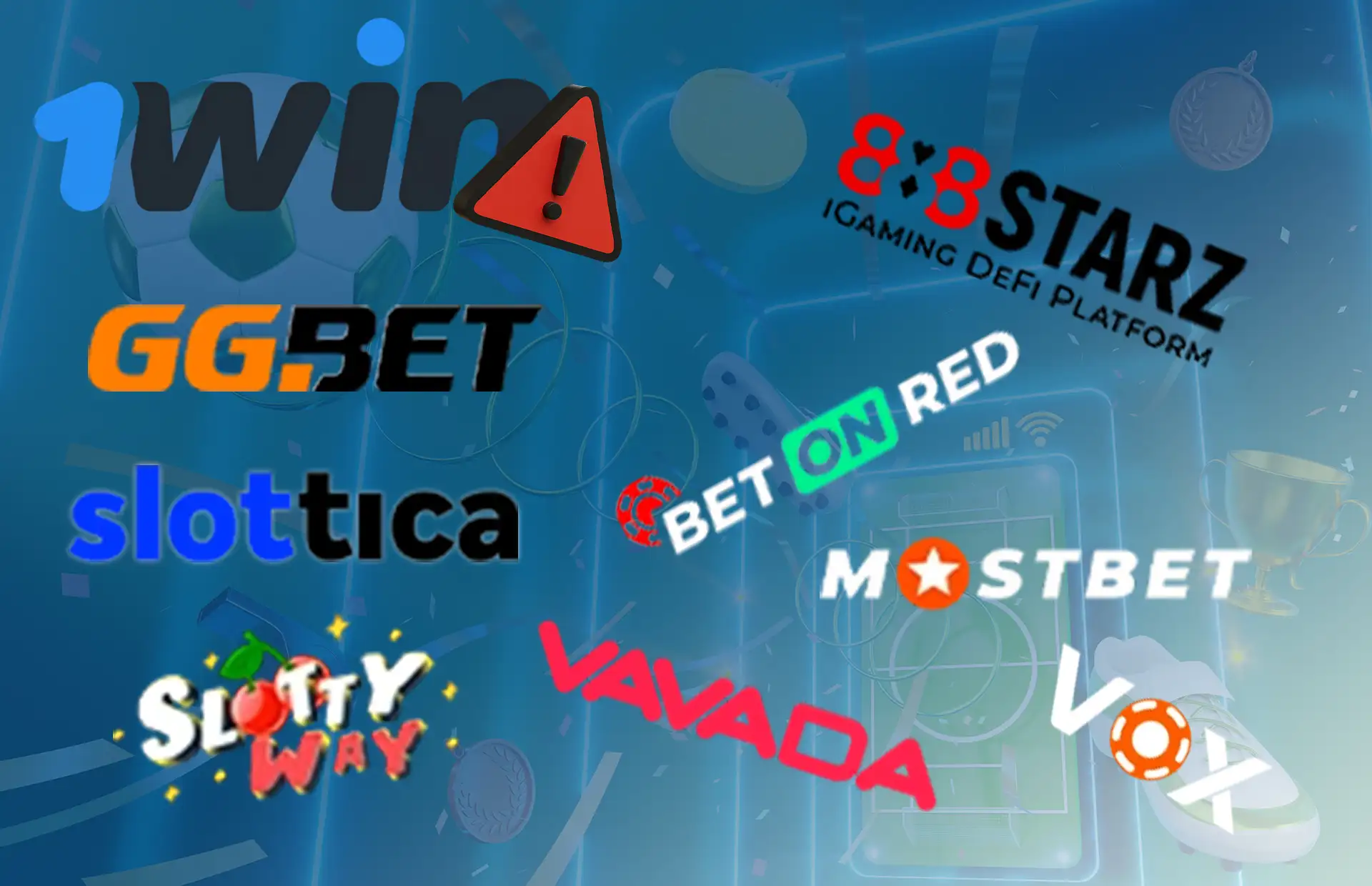 Wiele alternatywnych bukmacherów i kasyn