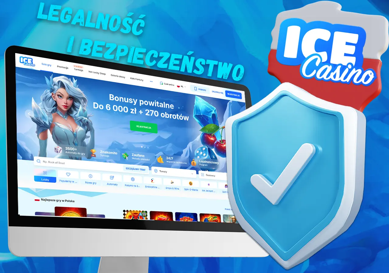 Bezpieczne kasyno z licencją ICE Casino