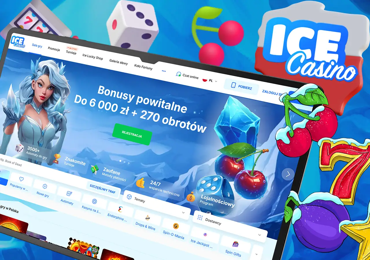Mnóstwo gier hazardowych i bonusów w Ice Kasyno