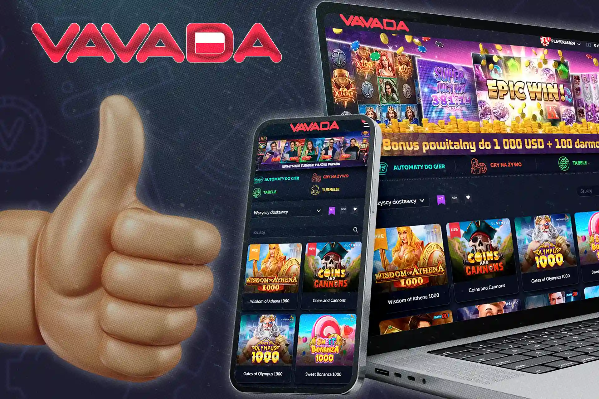 Odwiedź najlepsze kasyno w Polsce Vavada