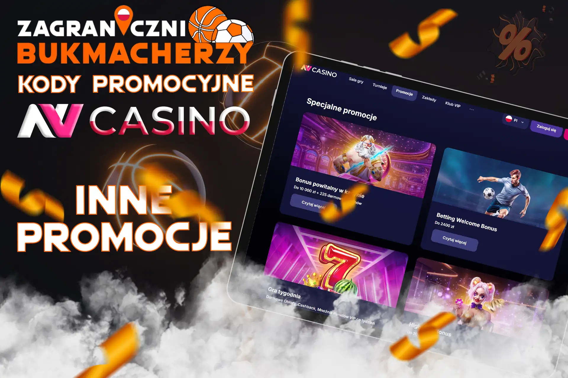 Sprawdź inne bonusy bukmacherskie