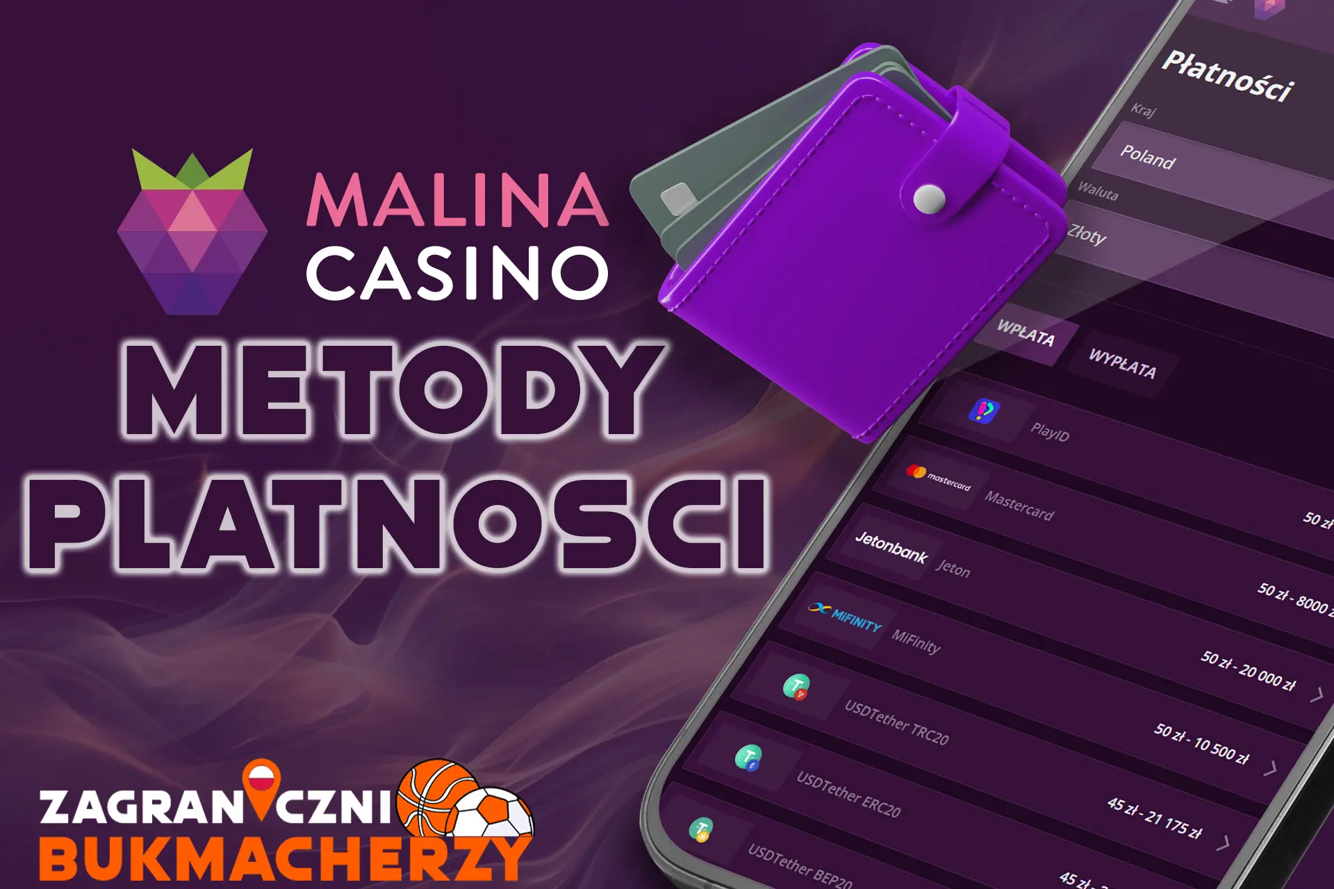 Szeroki wybór metod płatności w kasynie
