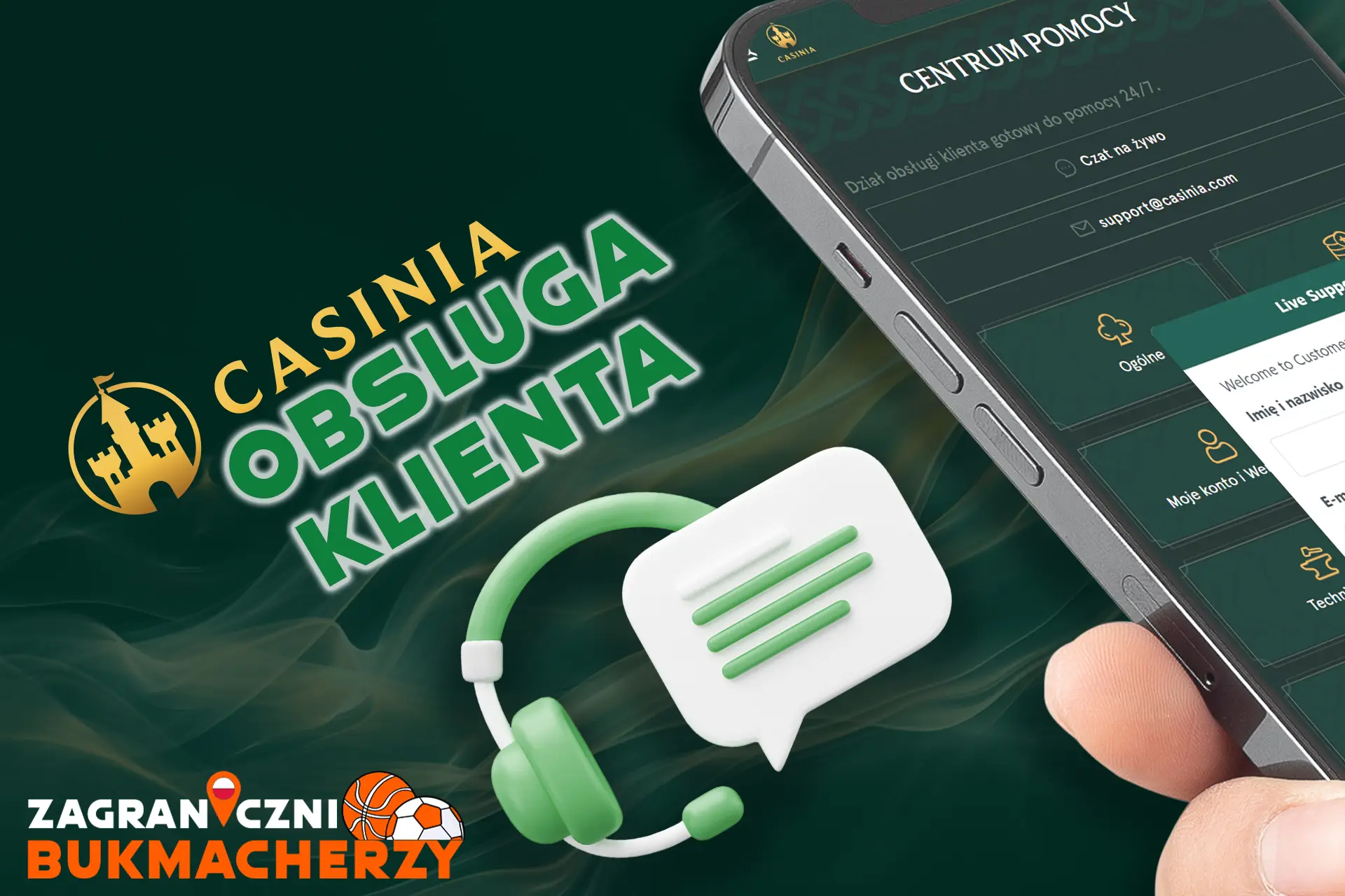 Obsługa kasyna 24/7